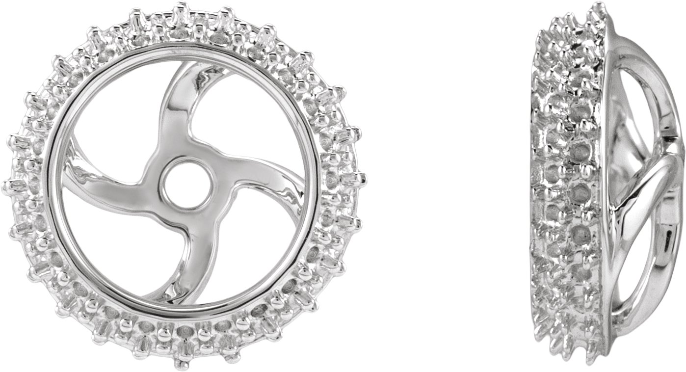 Halo-Style Earring Jackets