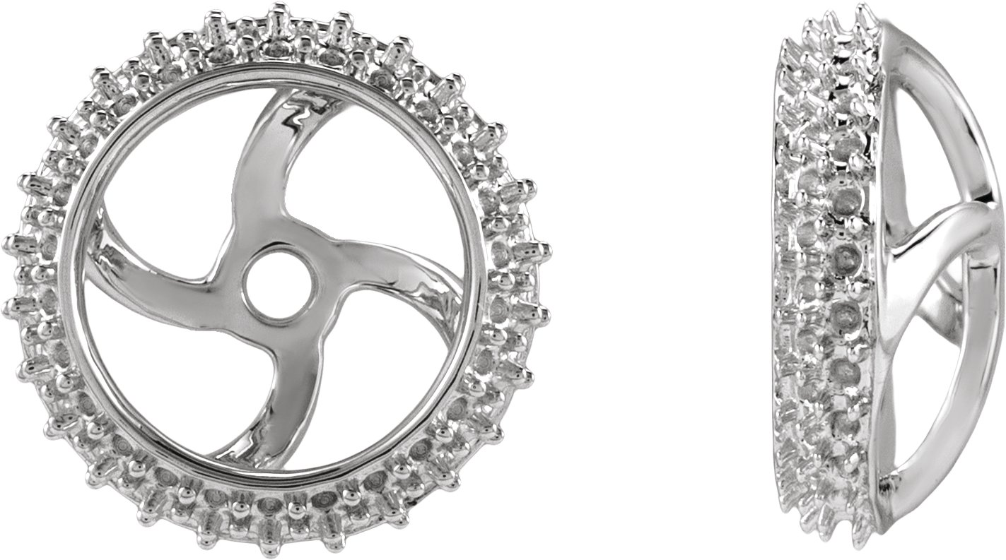 Halo-Style Earring Jackets