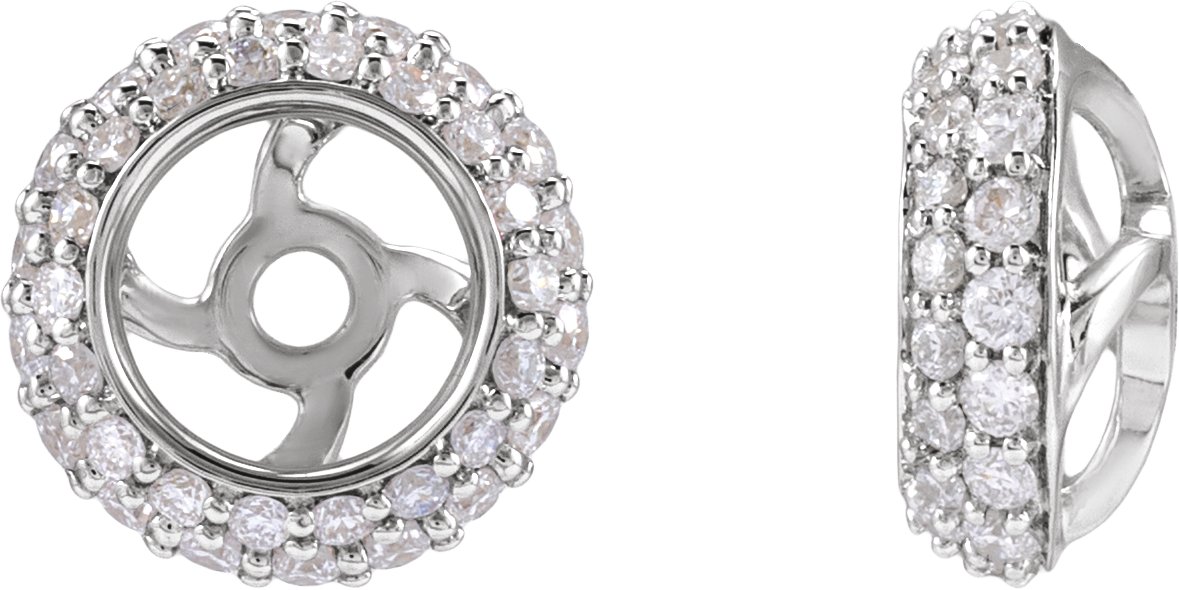 Halo-Style Earring Jackets