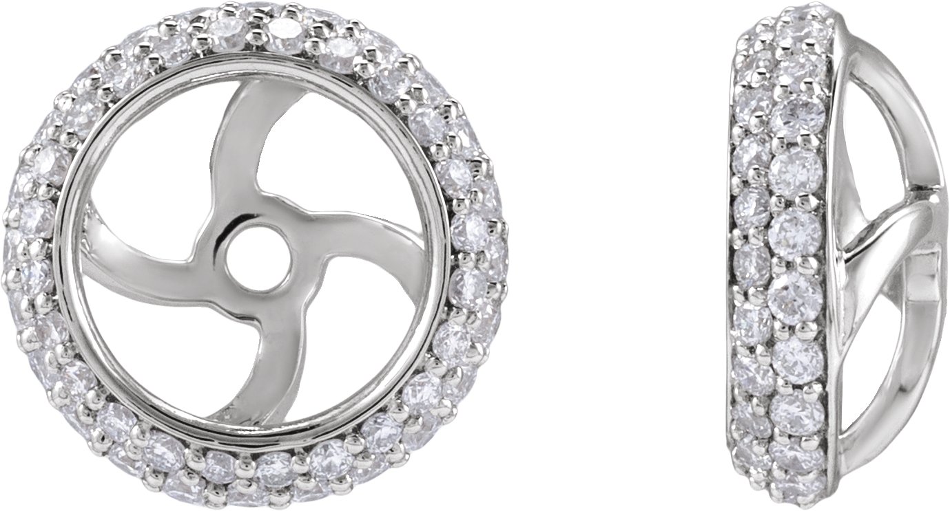 Halo-Style Earring Jackets