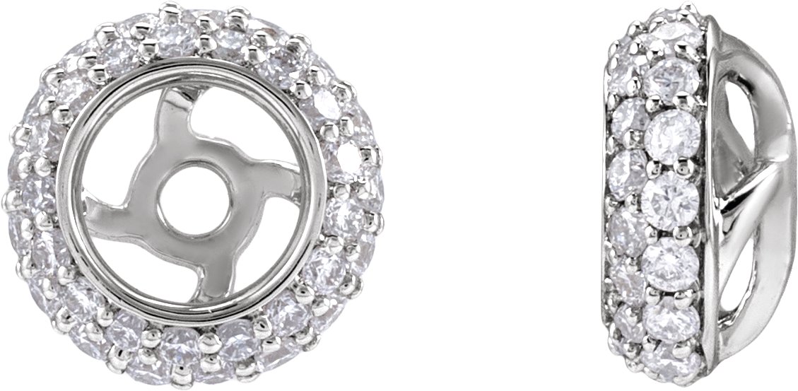 Halo-Style Earring Jackets