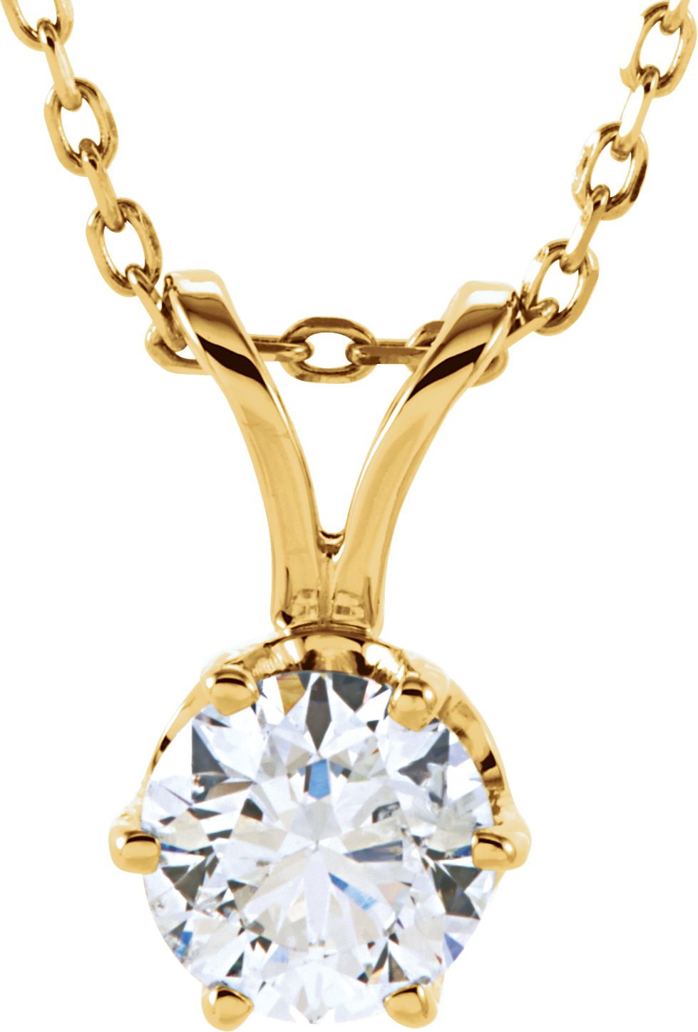 Solitaire Necklace