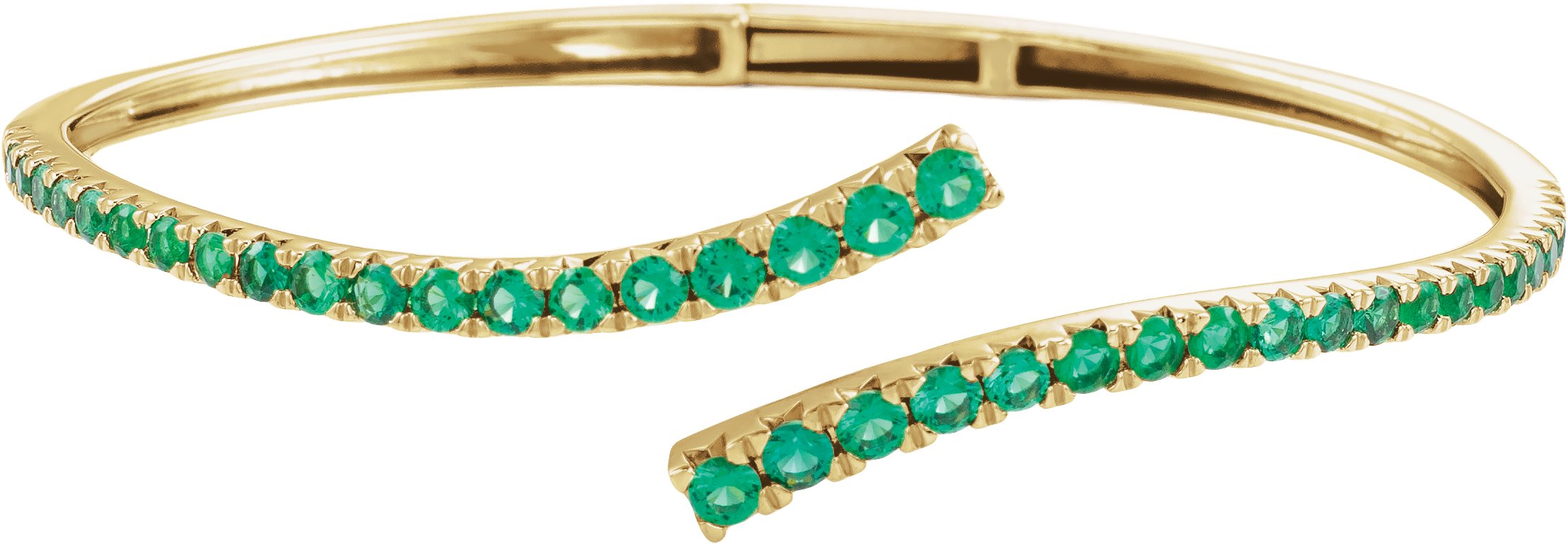 Graduated Bypass Cuff Bracelet