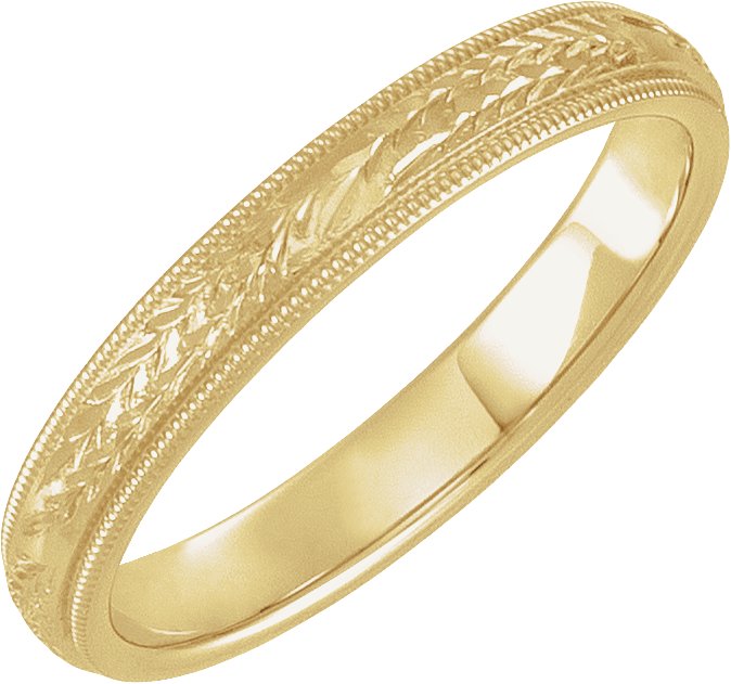Hand-Engraved Band