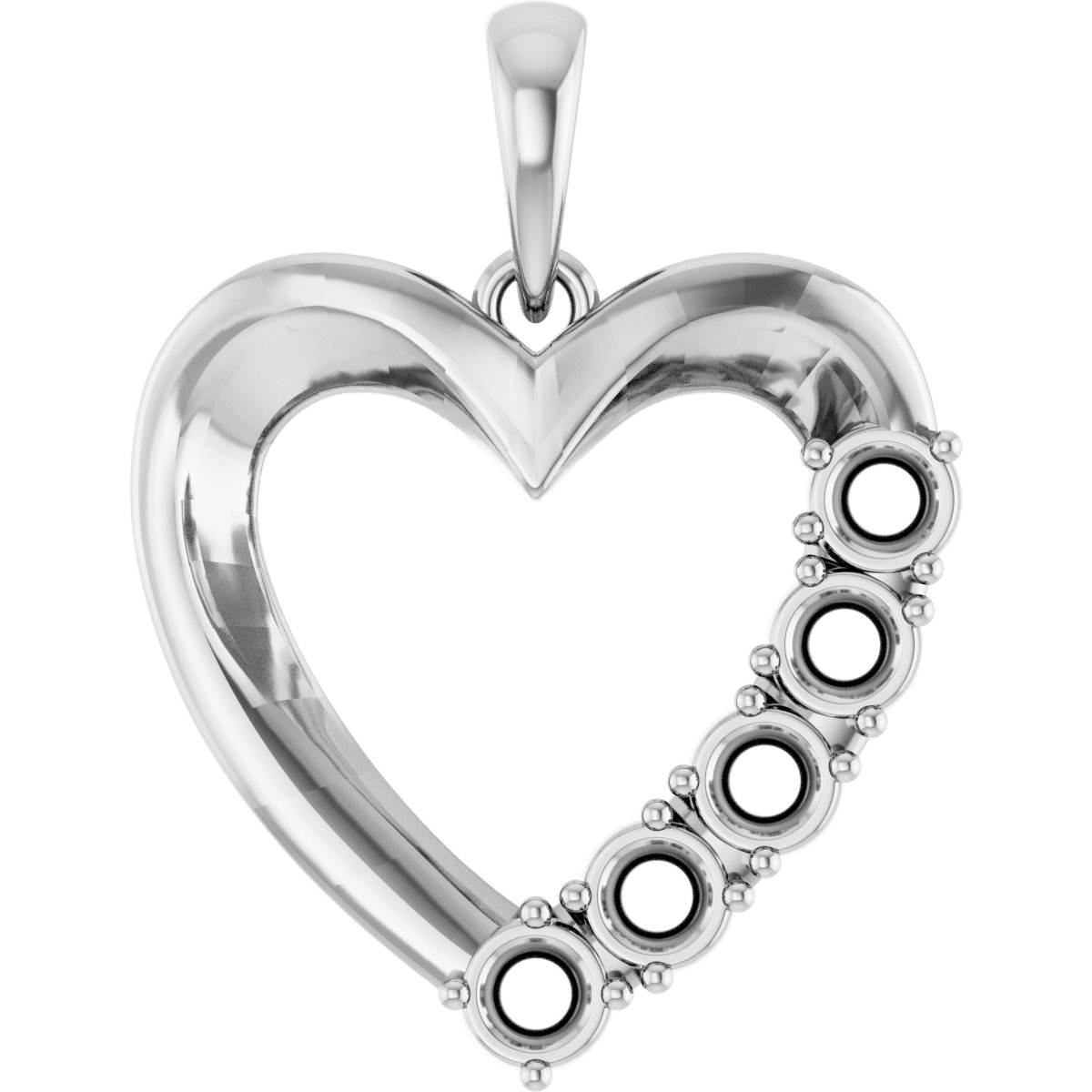 Family Heart Pendant