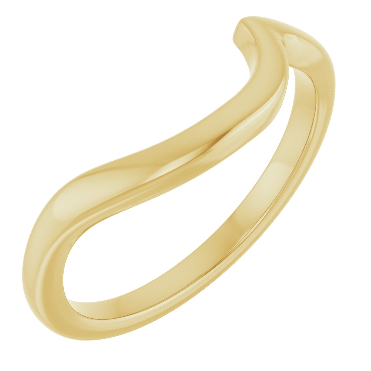 Claw-Prong Solitaire Bypass Engagement Ring