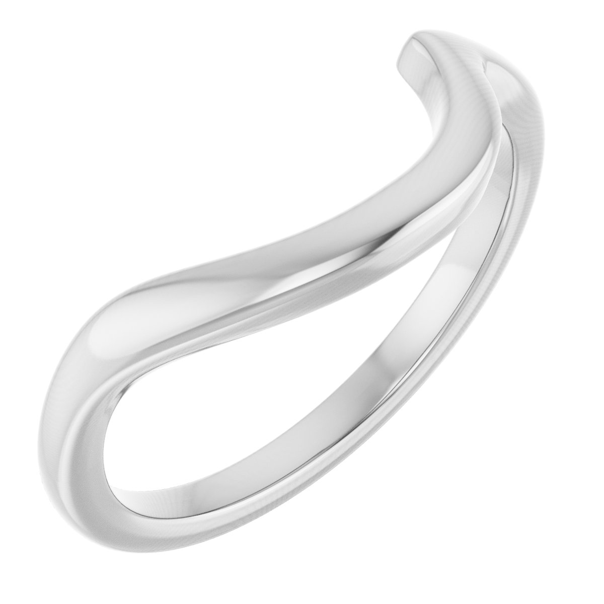 Claw-Prong Solitaire Bypass Engagement Ring