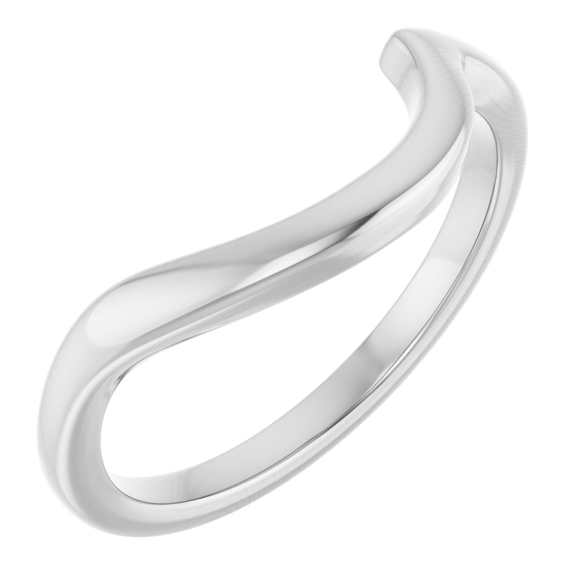 Claw-Prong Solitaire Bypass Engagement Ring