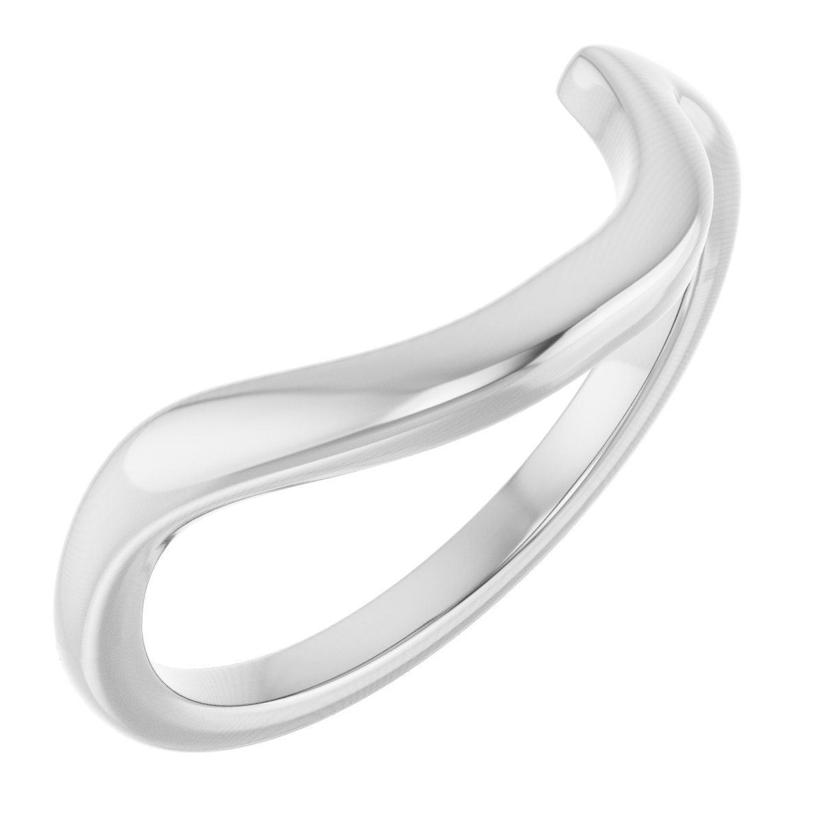 Claw-Prong Solitaire Bypass Engagement Ring