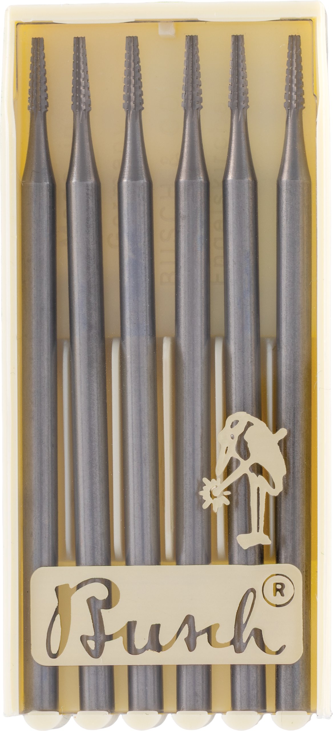 Busch® Square Cross Cut Cone Burs