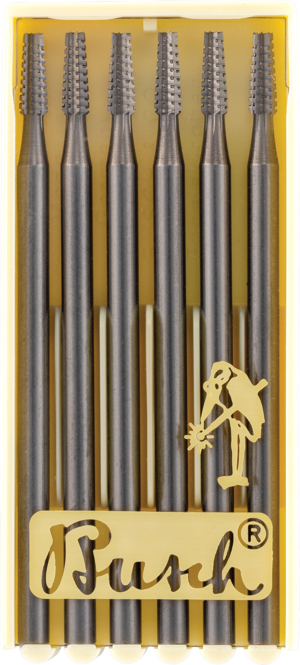 Busch® Square Cross Cut Cone Burs
