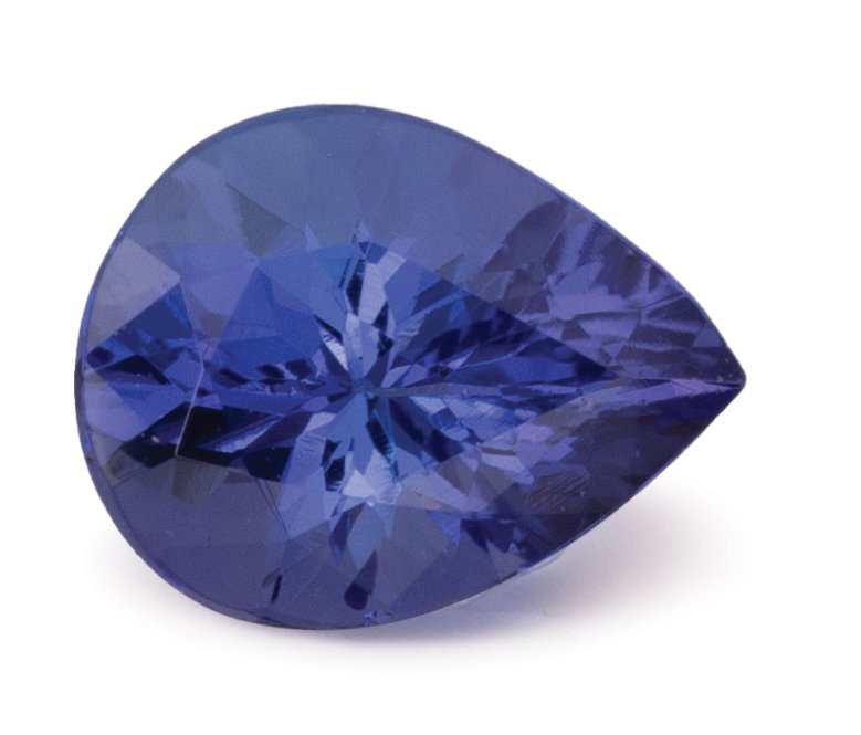 PEAR 1.09ct Natural Tanzanite 