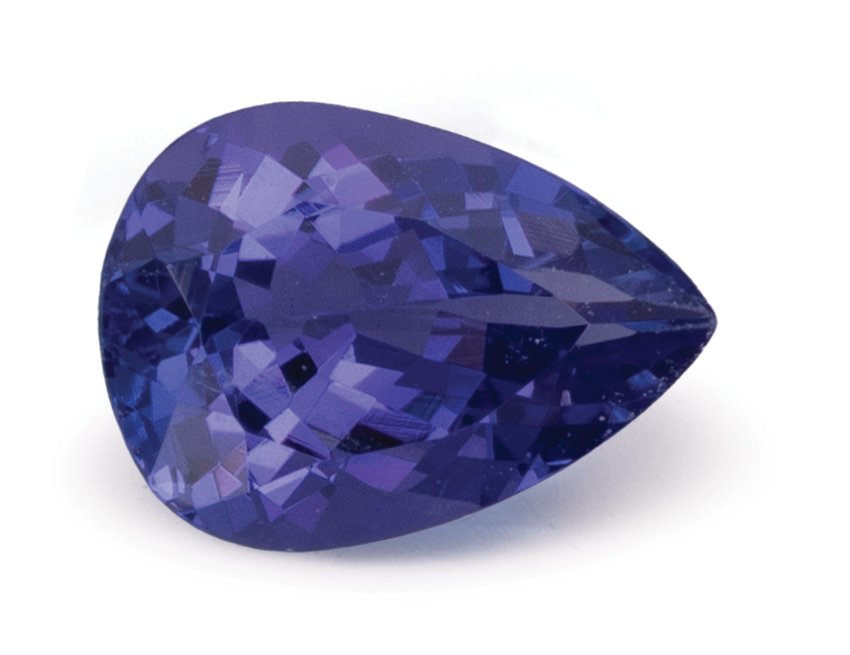 PEAR 1.16ct Natural Tanzanite 