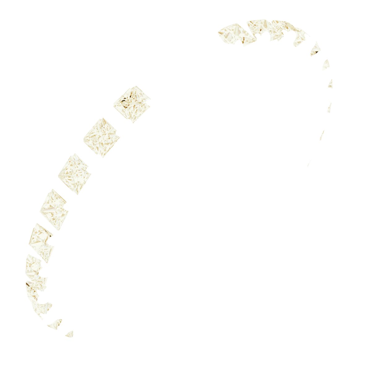 French-Set Open Shank for 4-Prong Setting
