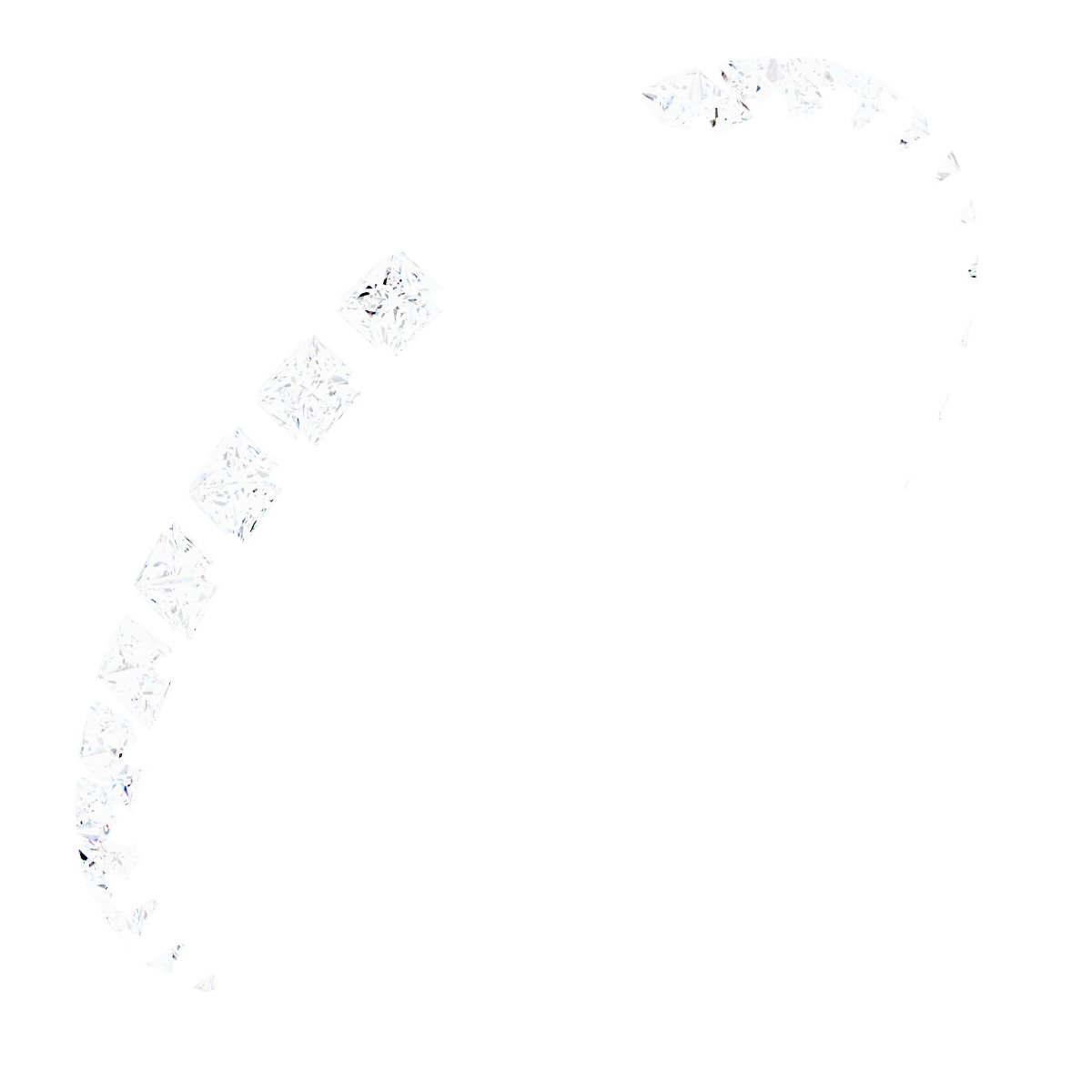 French-Set Open Shank for 4-Prong Setting