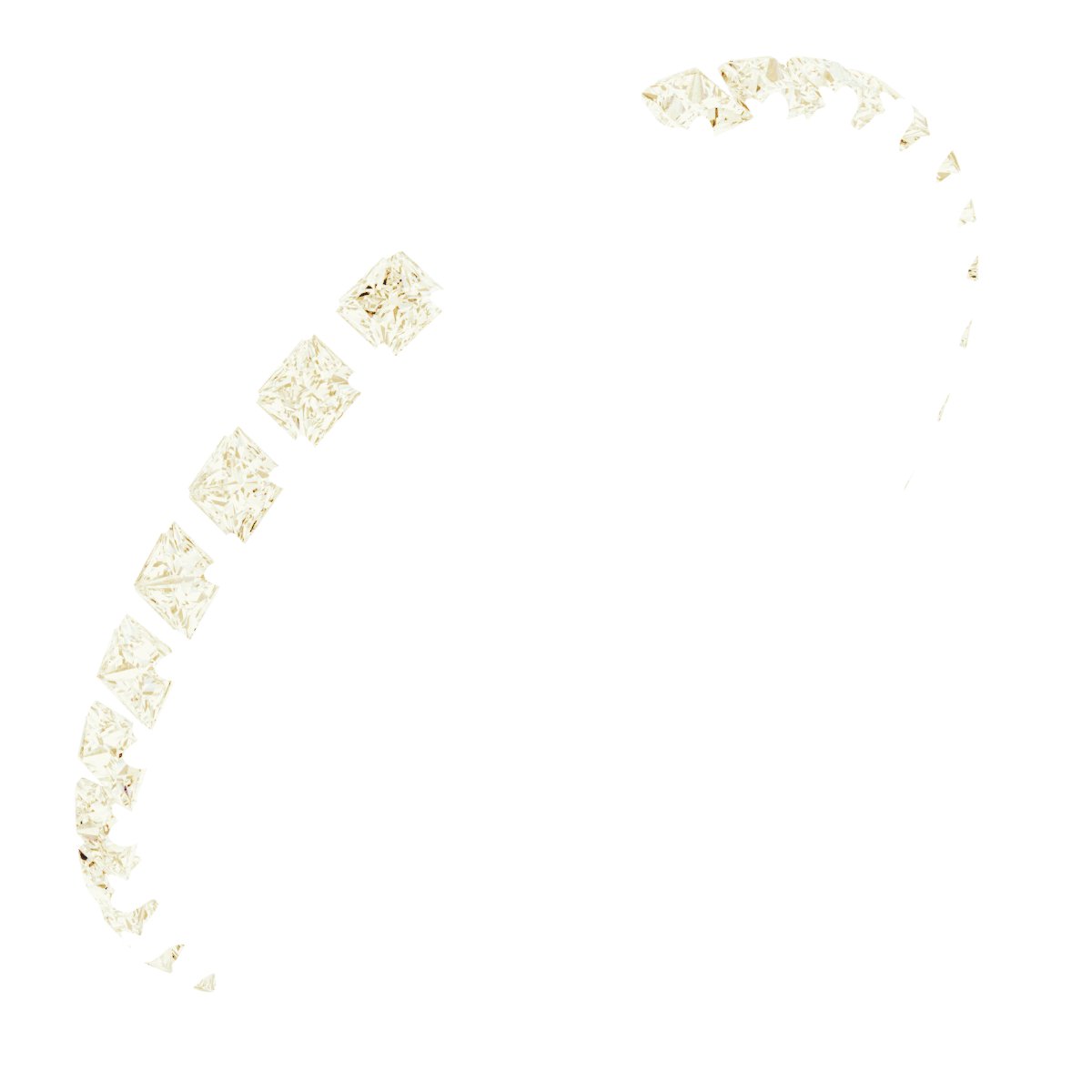 French-Set Open Shank for 4-Prong Setting