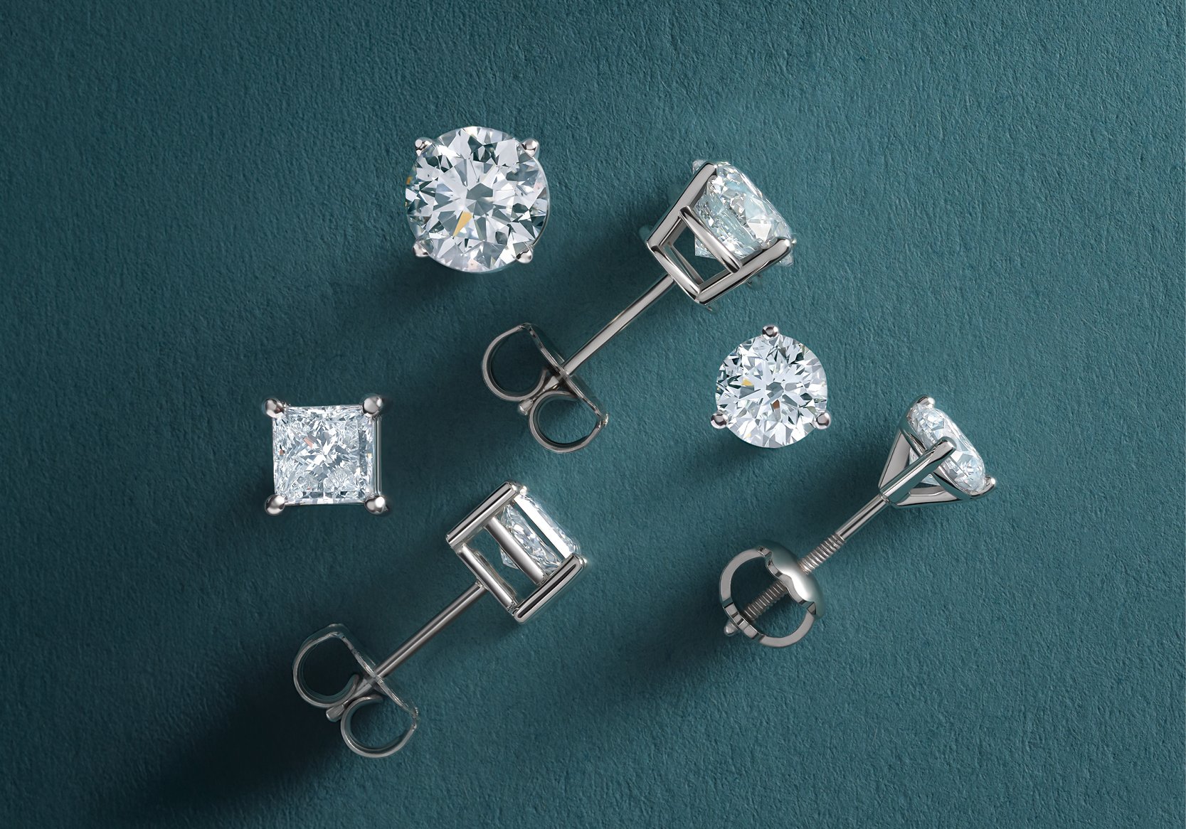 Stud earrings