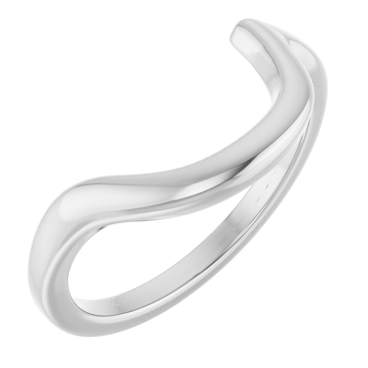 Claw-Prong Solitaire Bypass Engagement Ring