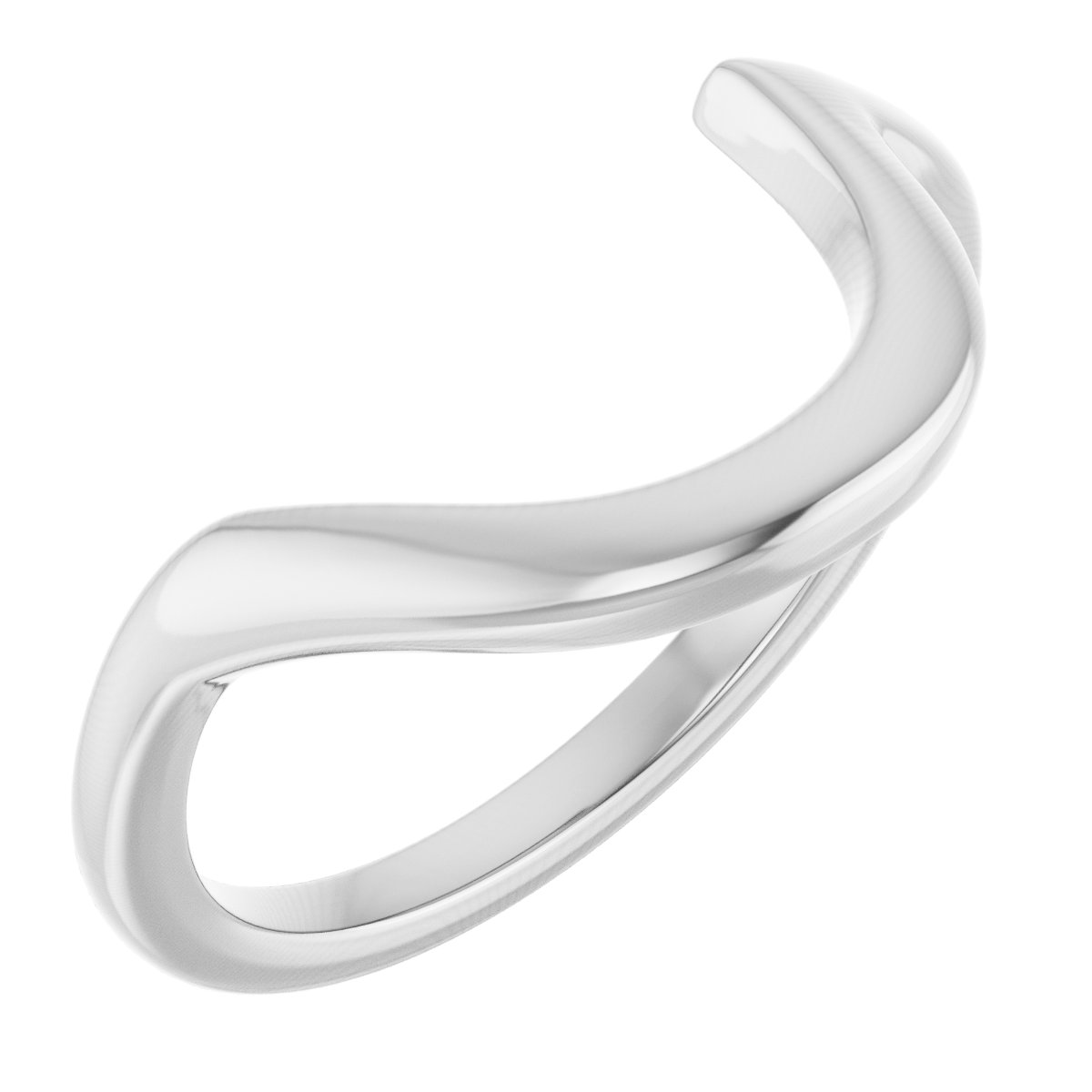 Claw-Prong Solitaire Bypass Engagement Ring