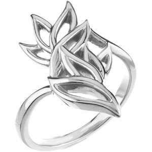 Floral Freeform Ring