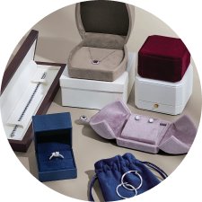Jewelry gift wrap, bags, tissue, and wrapping paper options