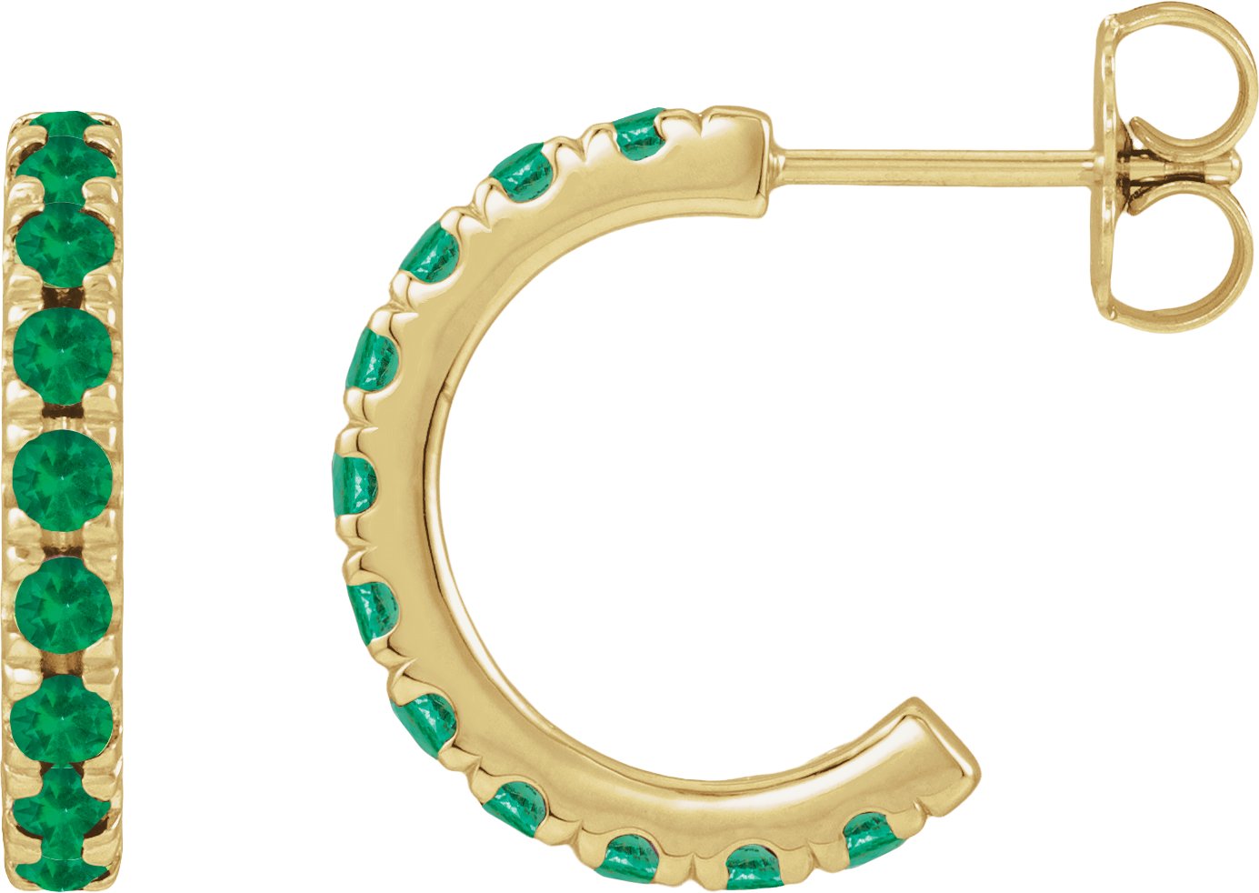 French-Set Hoop Earrings
