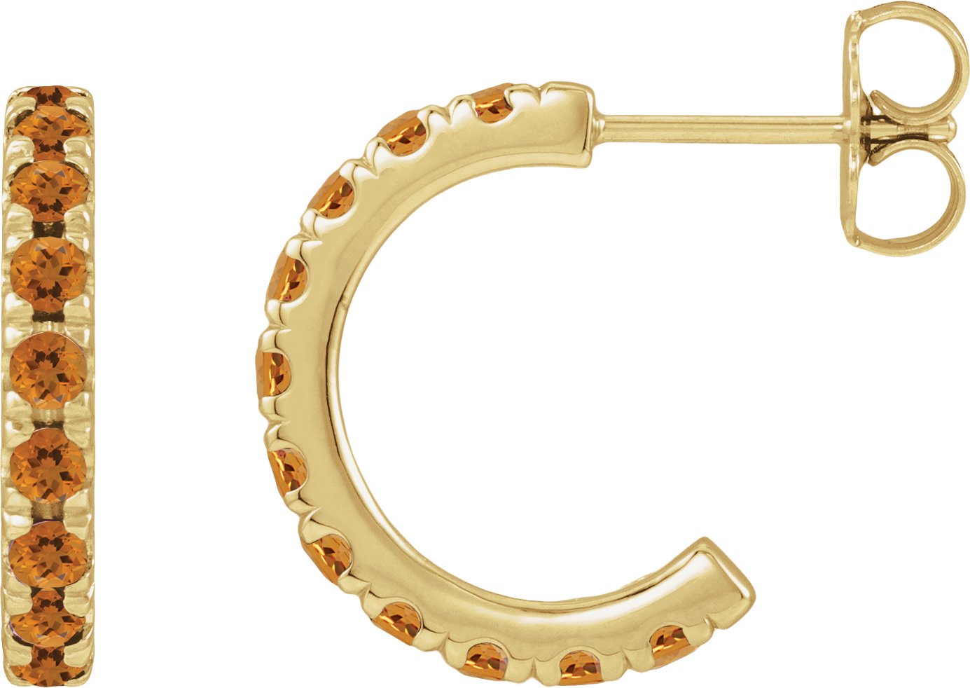 French-Set Hoop Earrings