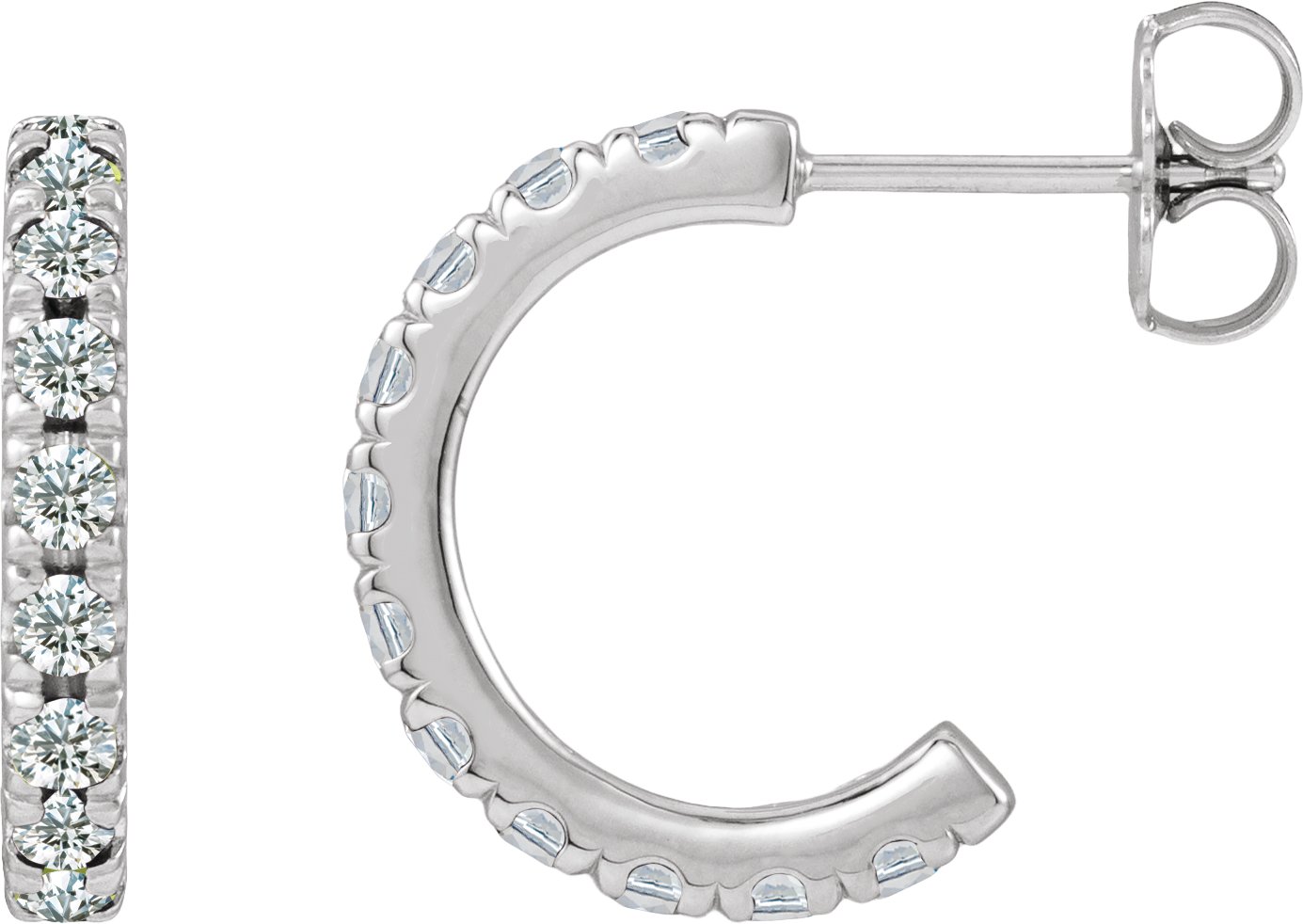 French-Set Hoop Earrings