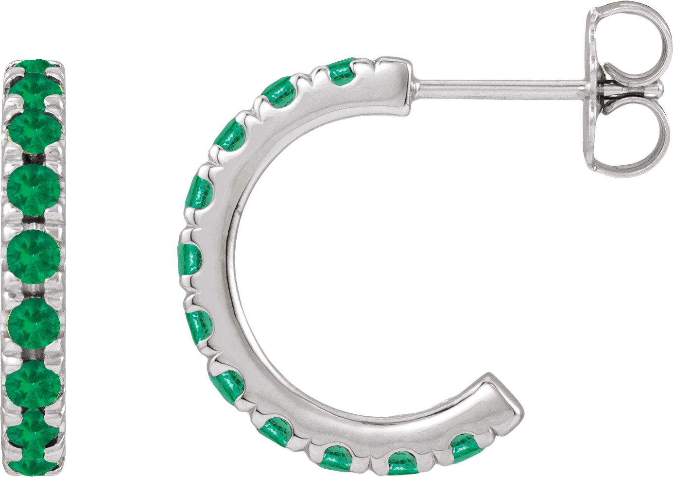 French-Set Hoop Earrings