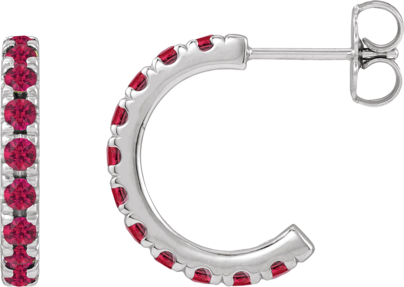 French-Set Hoop Earrings
