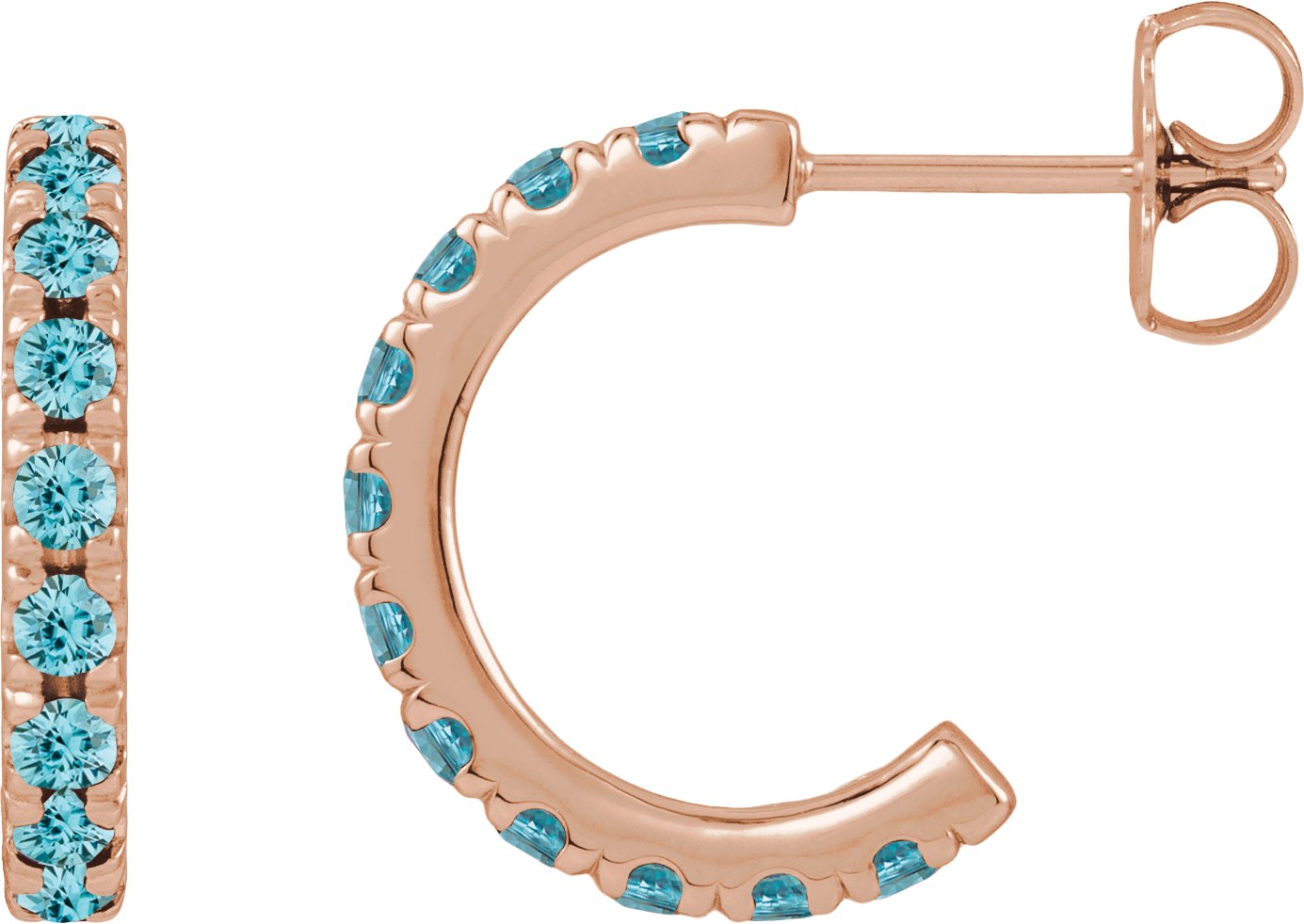 French-Set Hoop Earrings