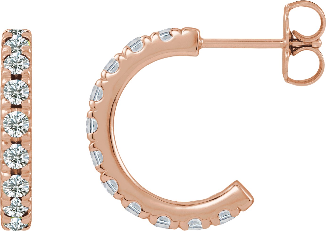 French-Set Hoop Earrings