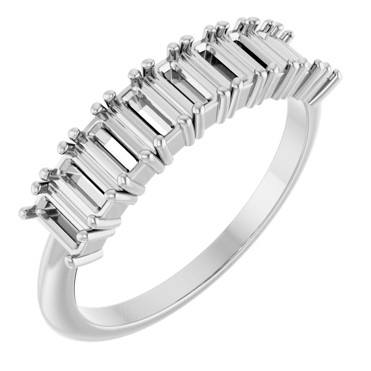Nine-Stone Anniversary Band