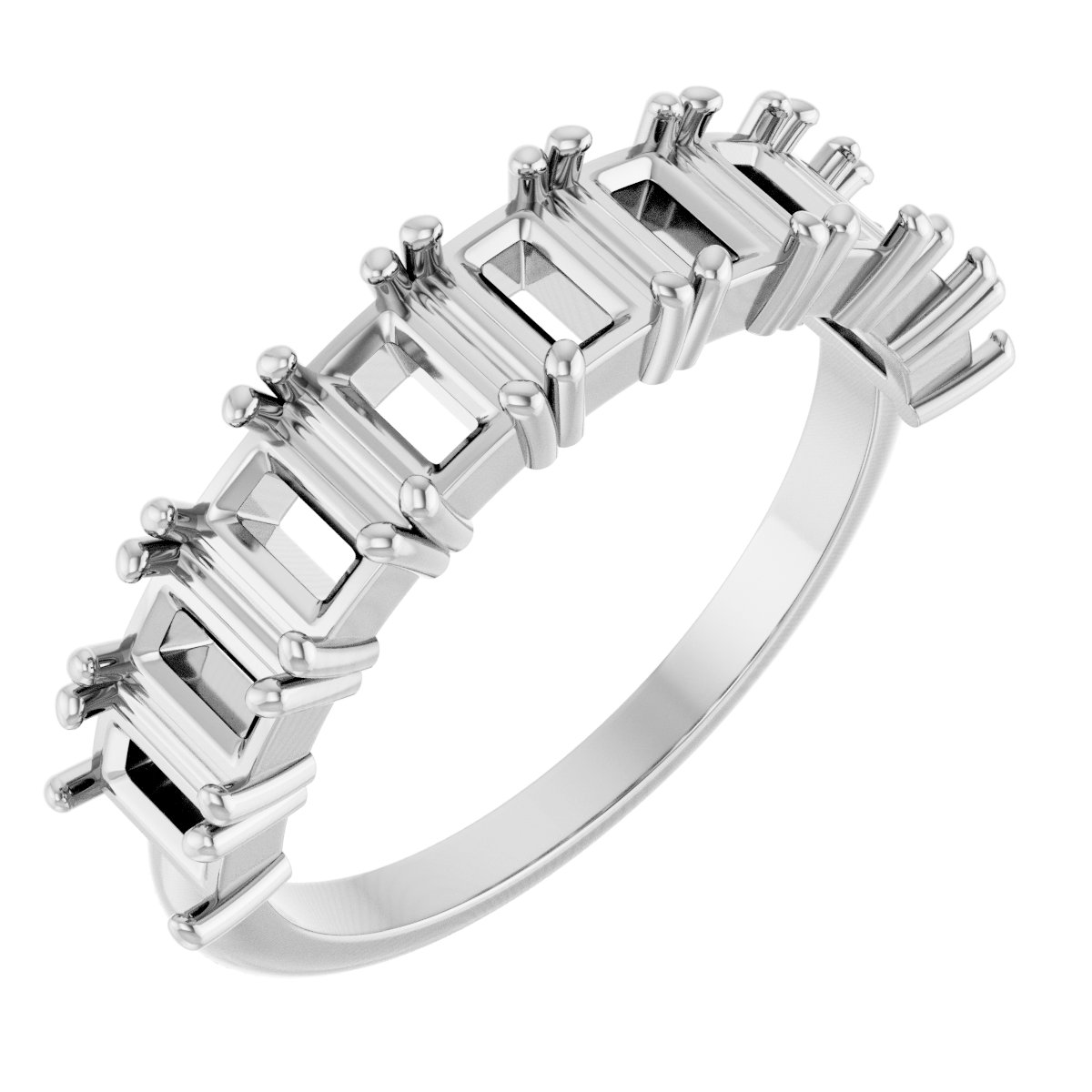 Nine-Stone Anniversary Band