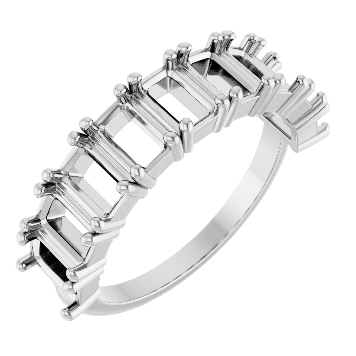 Nine-Stone Anniversary Band