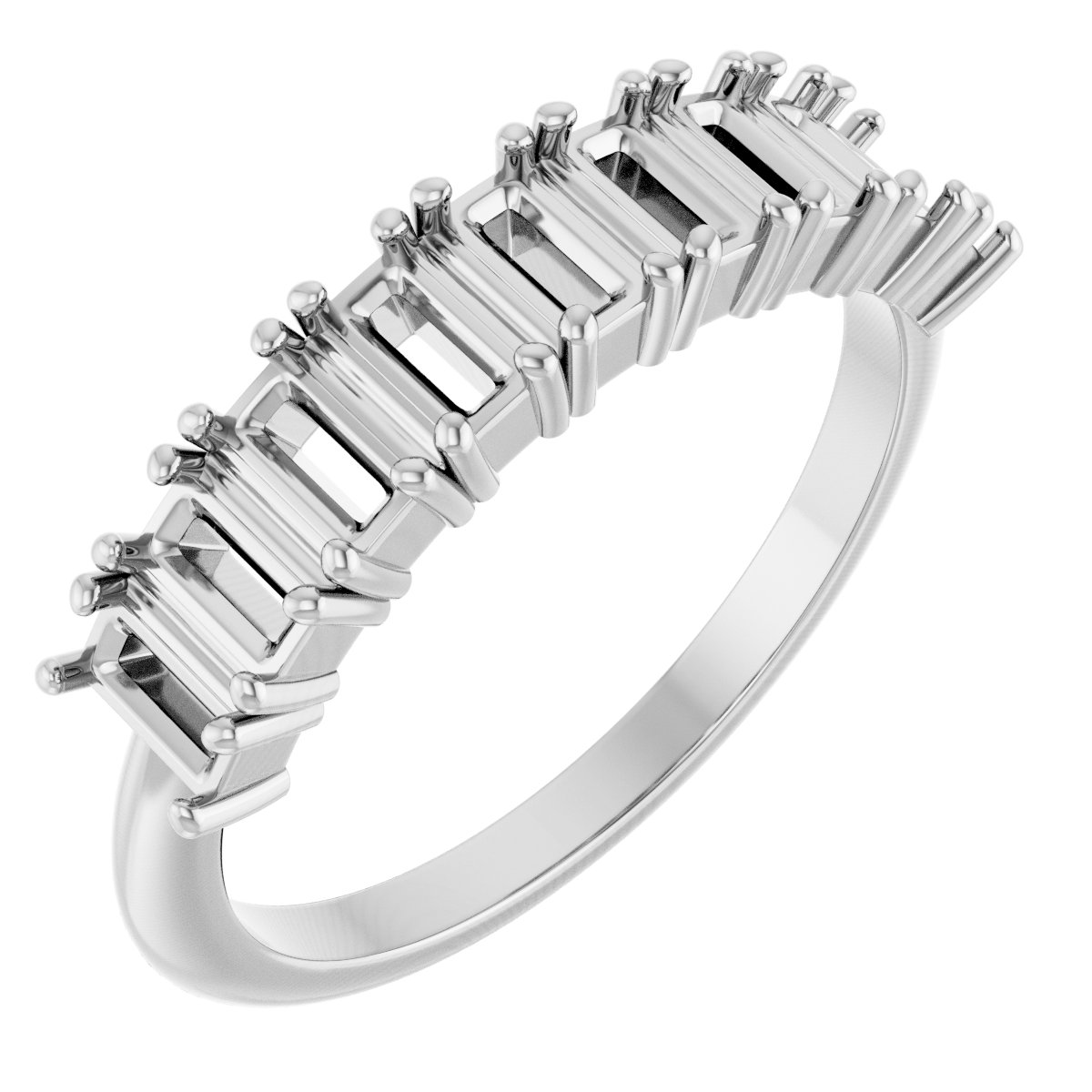 Nine-Stone Anniversary Band