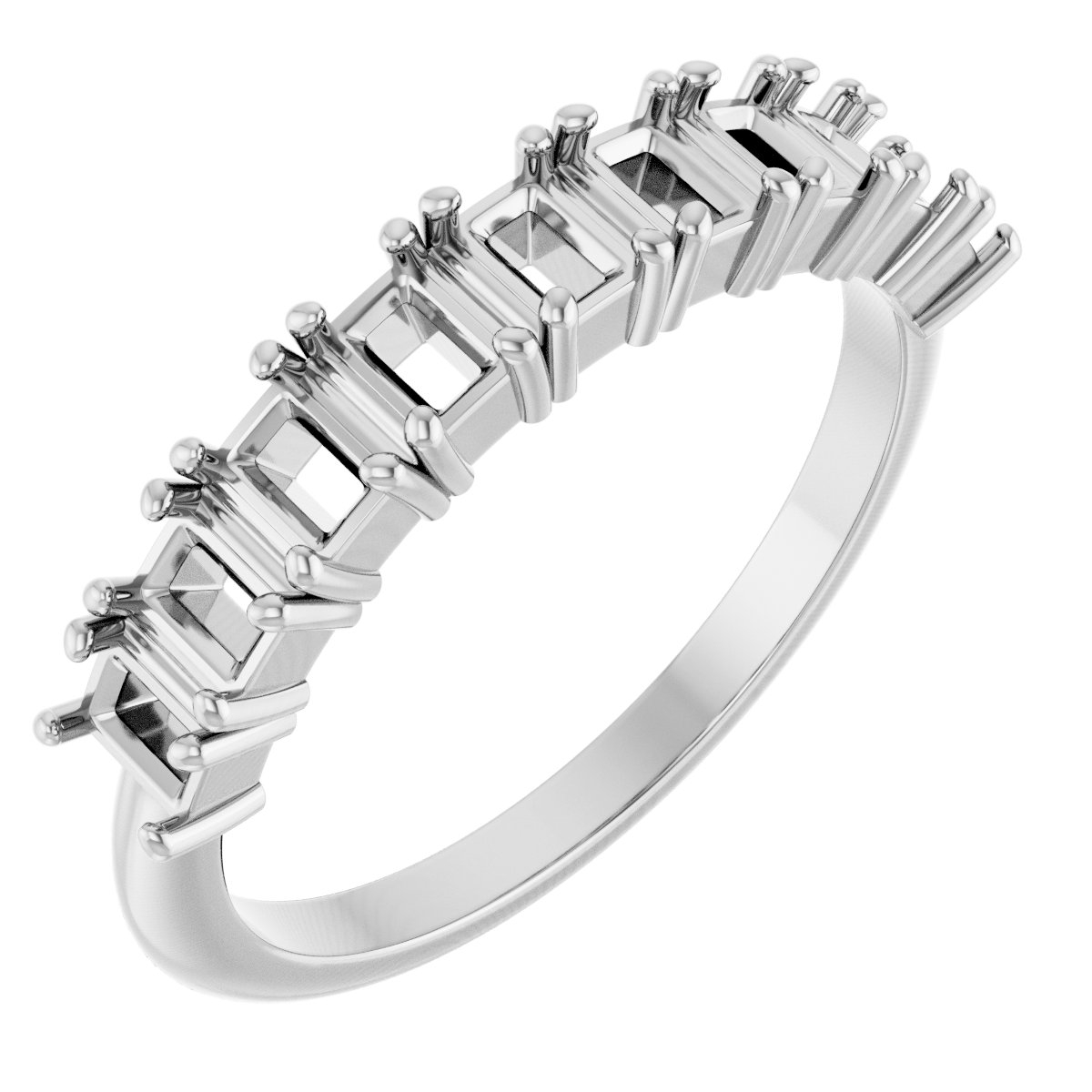Nine-Stone Anniversary Band