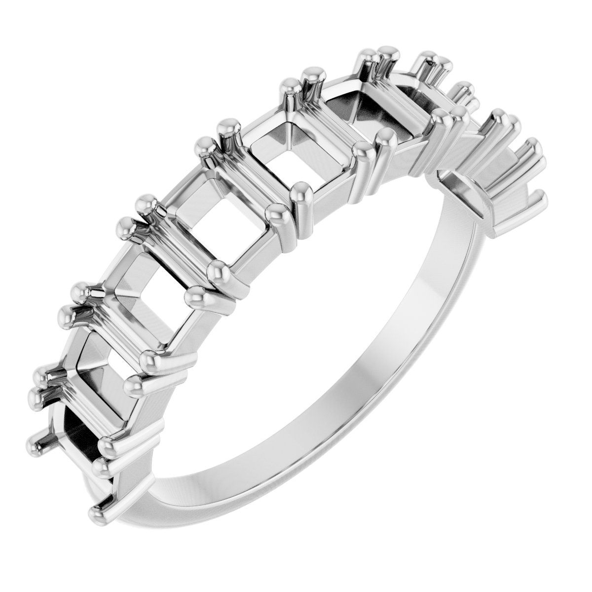 Nine-Stone Anniversary Band