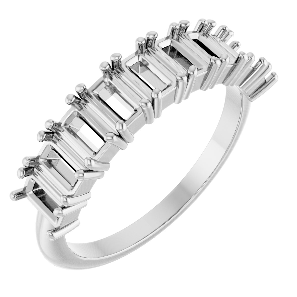 Nine-Stone Anniversary Band
