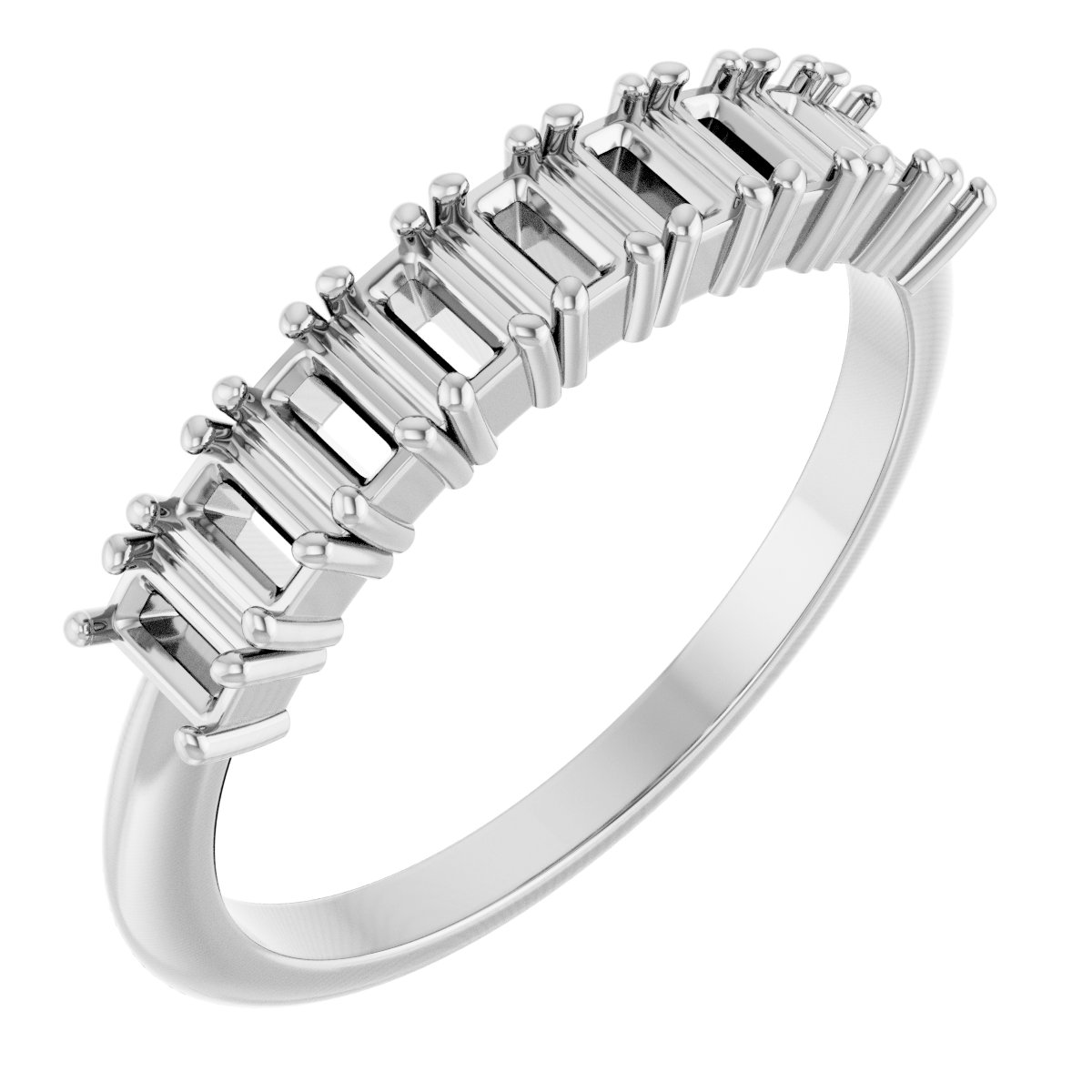 Nine-Stone Anniversary Band