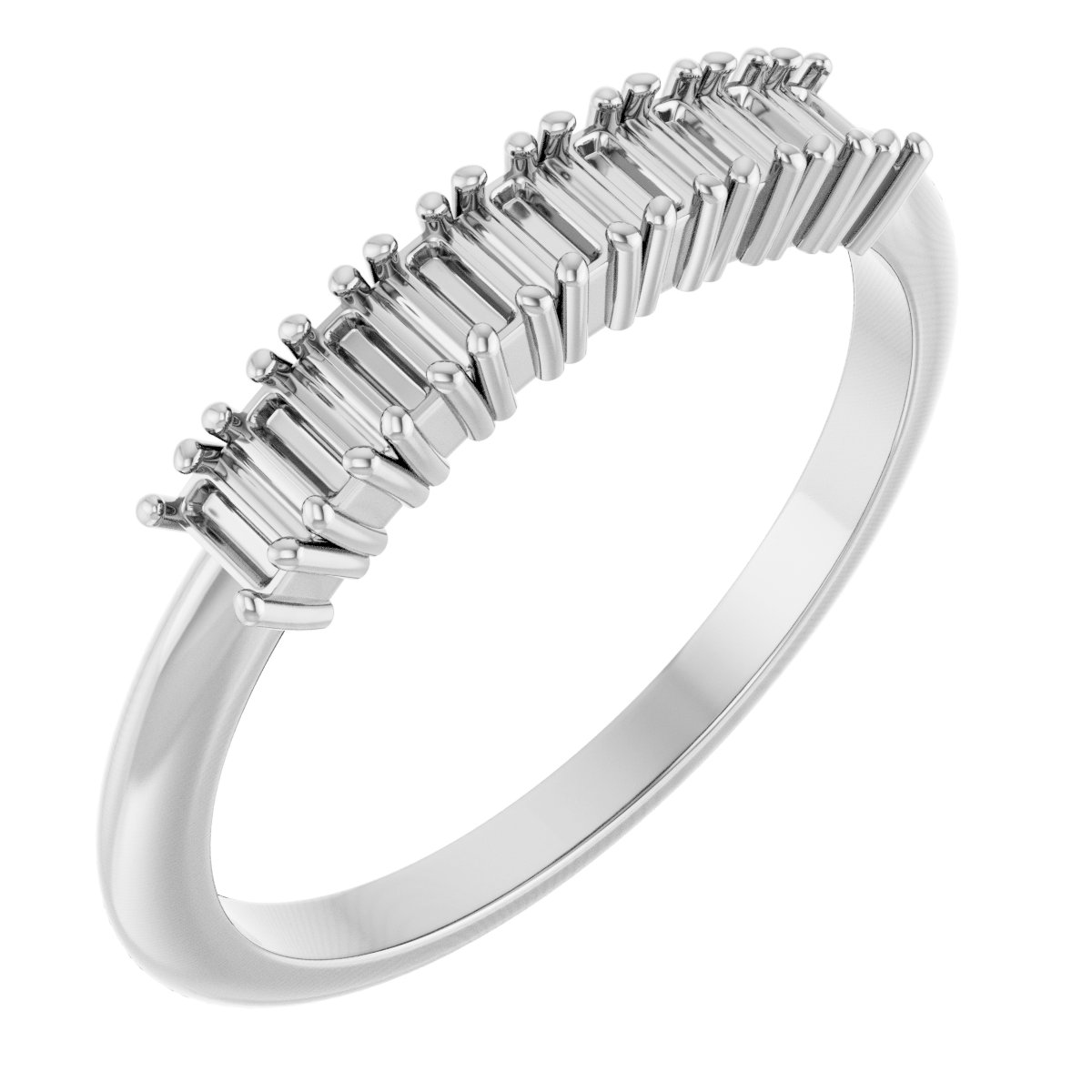 Nine-Stone Anniversary Band