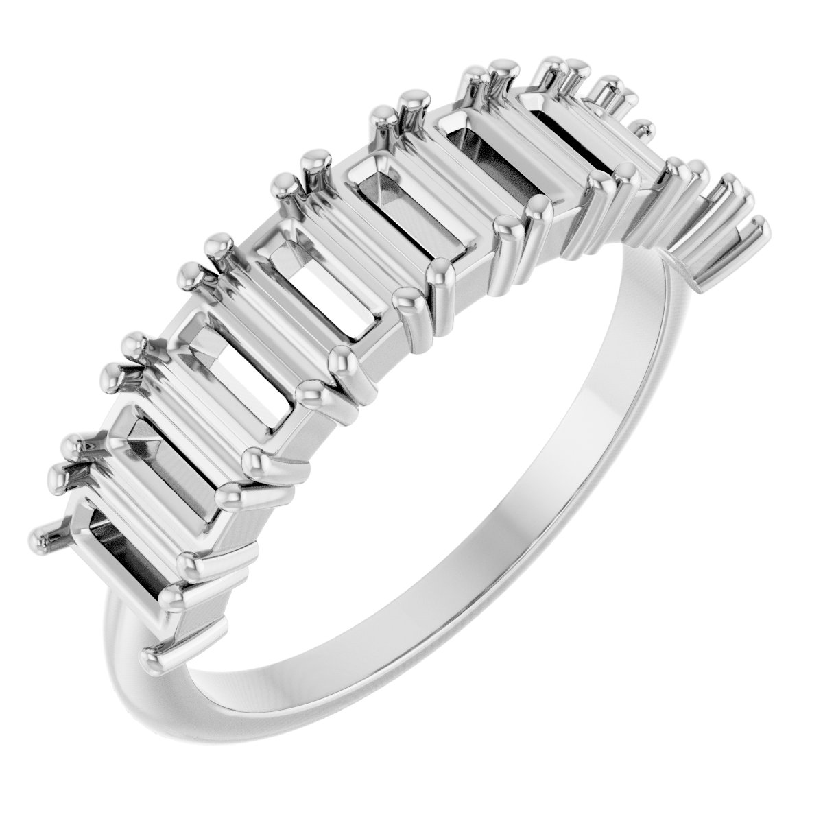 Nine-Stone Anniversary Band