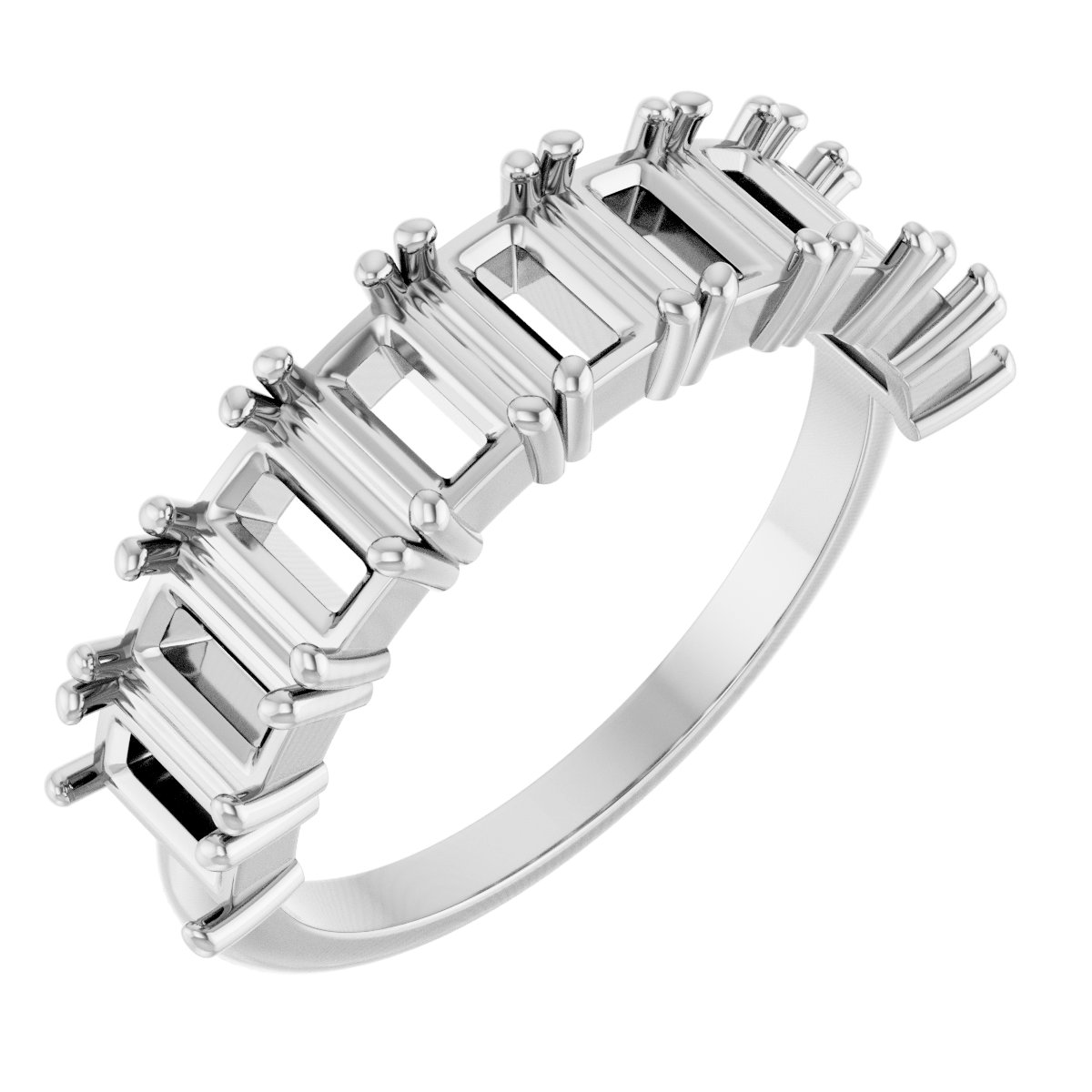 Nine-Stone Anniversary Band