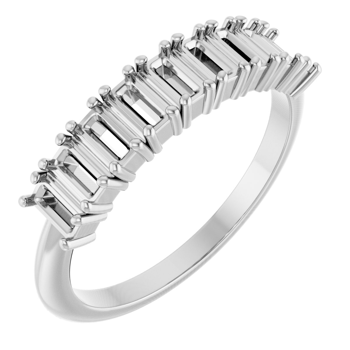 Nine-Stone Anniversary Band