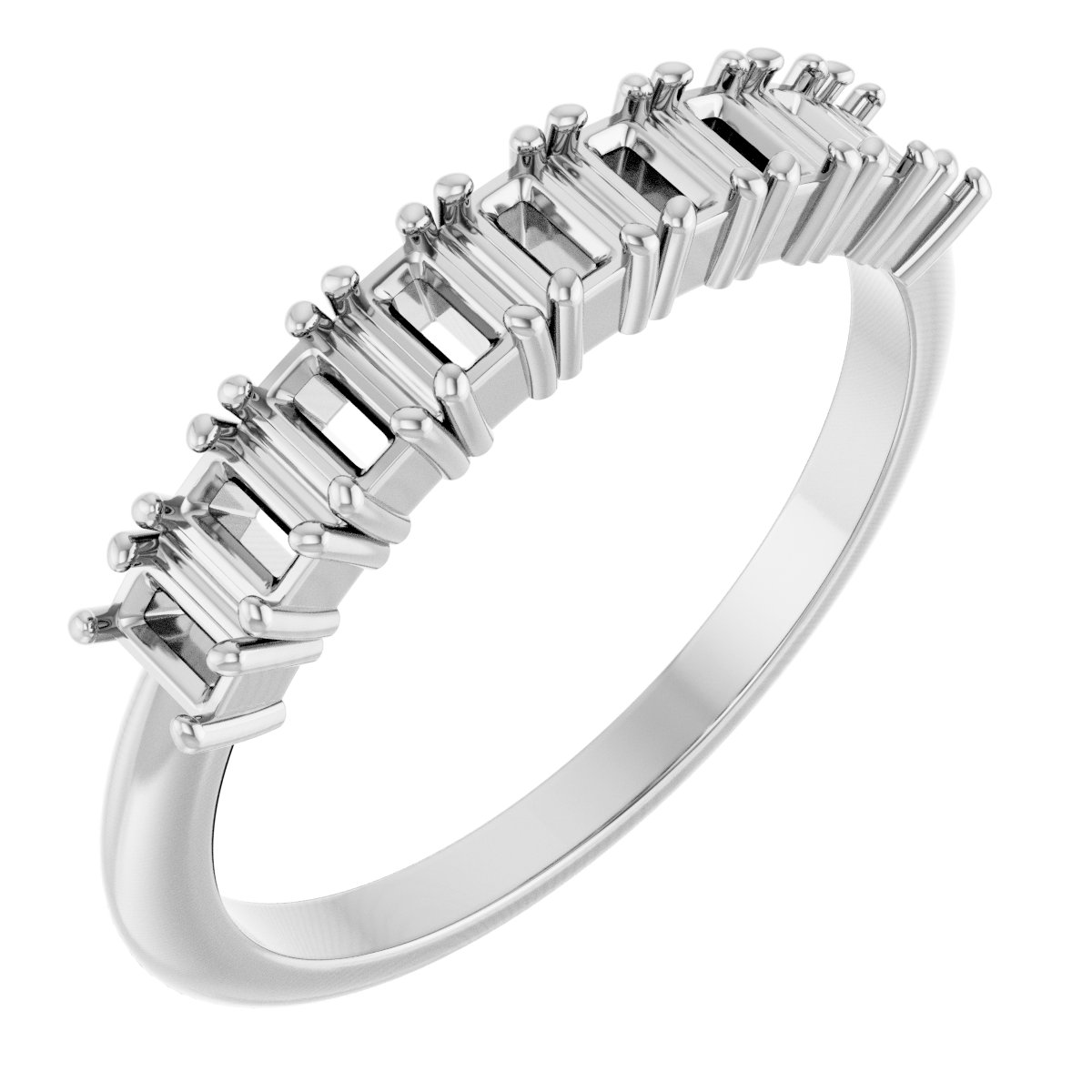Nine-Stone Anniversary Band