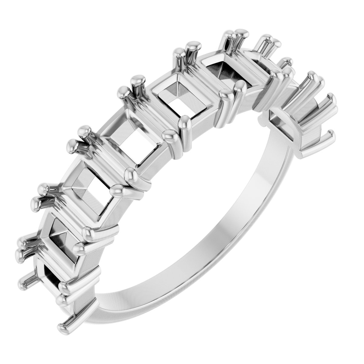 Nine-Stone Anniversary Band