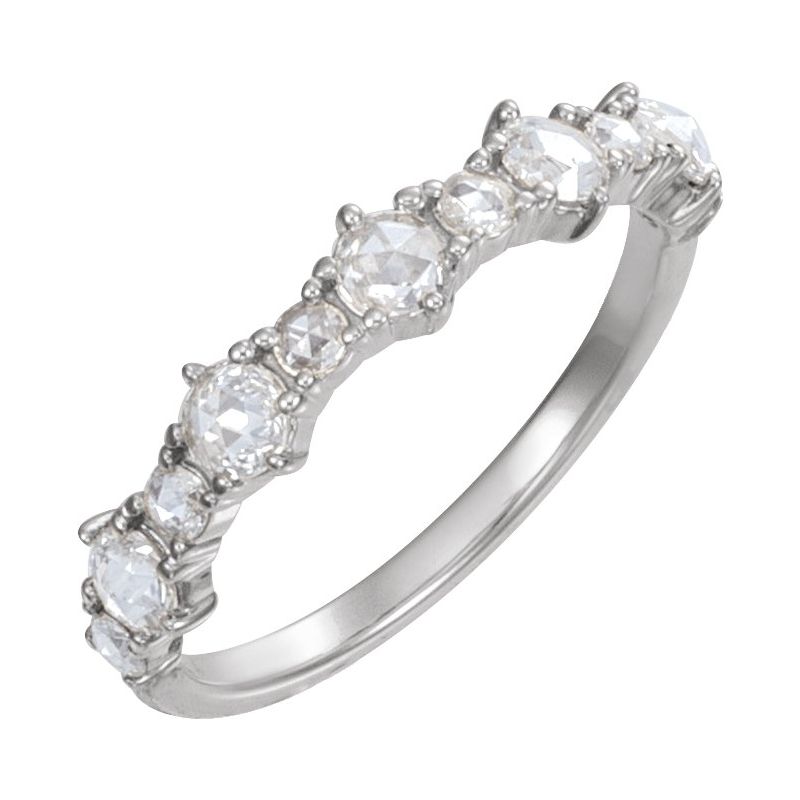 Rose-Cut Anniversary Band