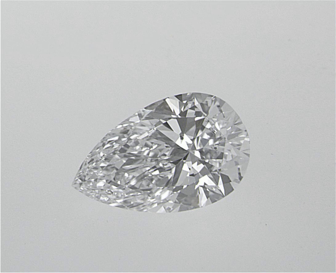 0.54 Carat Pear Cut Lab Diamond