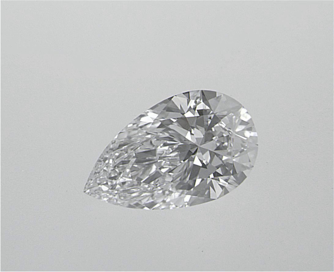0.51 Carat Pear Cut Lab Diamond