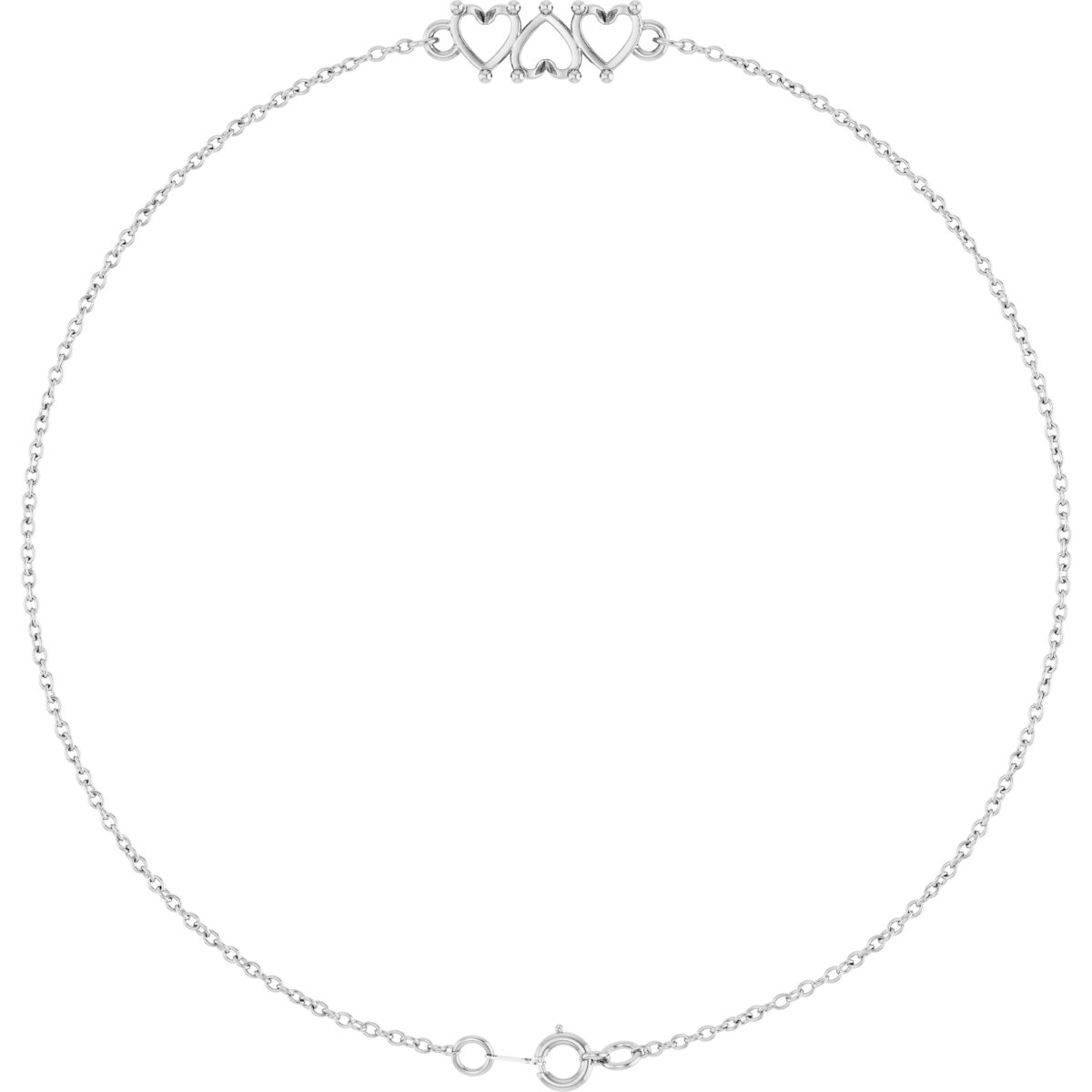 Growing Family Heart Bracelet